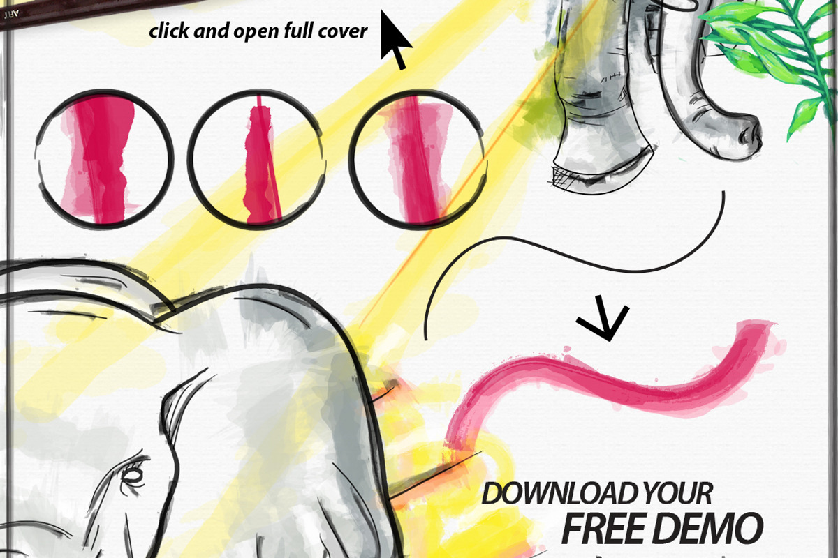 Watercolor ProBrush™ + Free Demo, a Brush Add-On by Leonard Posavec (Photo 2 of 4)