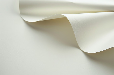 Detailed view of a white sheet of pa, a Photo by Iftikhar Alam