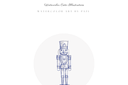 Winter Doodles Clipart Set, a Decorative Illustration by Pati Paints (Thumbnail 4 of 11)