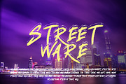 Rofas Brush - Dry Brush Font, a Handwritten Font by Dhabee (Thumbnail 3 of 15)