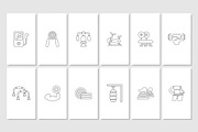 Fitness White Template, a Social Media Template by Kalubuak (Thumbnail 9 of 10)