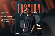 Fashion Social Media Poster, a Social Media Template by presetsroom (Thumbnail 1 of 3)