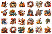 Autumn Season Clipart, an Illustration by DreamPrint404 (Thumbnail 5 of 6)