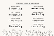 Handwriting Bundle 3, a Handwritten Font by Sofia Skoog (Thumbnail 2 of 10)