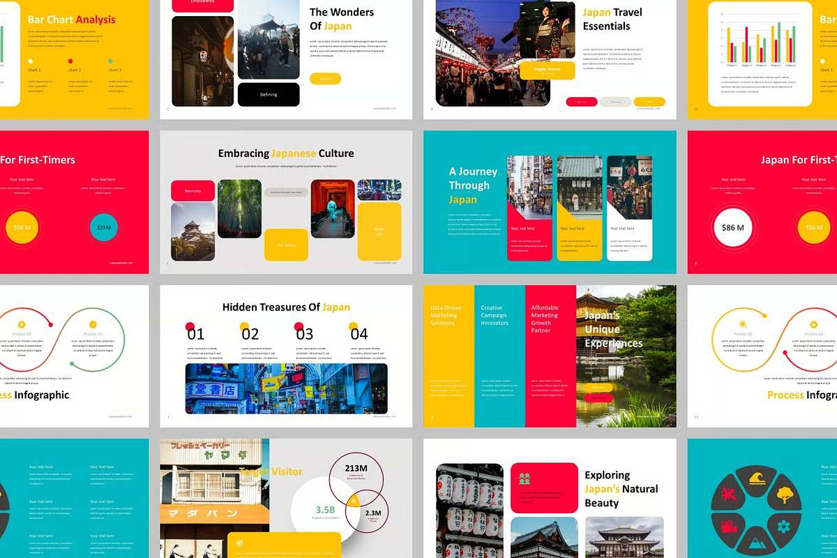 Japan Travel Powerpoint Templates, a Presentation Template by Fit-tee (Photo 2 of 2)