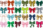 Bow Clipart, a Decorative Illustration by Forhadx5 (Thumbnail 4 of 8)