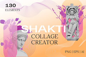 SHAKTI Divine energy collage creator
