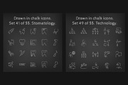 1100 Chalkboard vector icons pack, an Outline Icon by Visual Generation (Thumbnail 24 of 31)