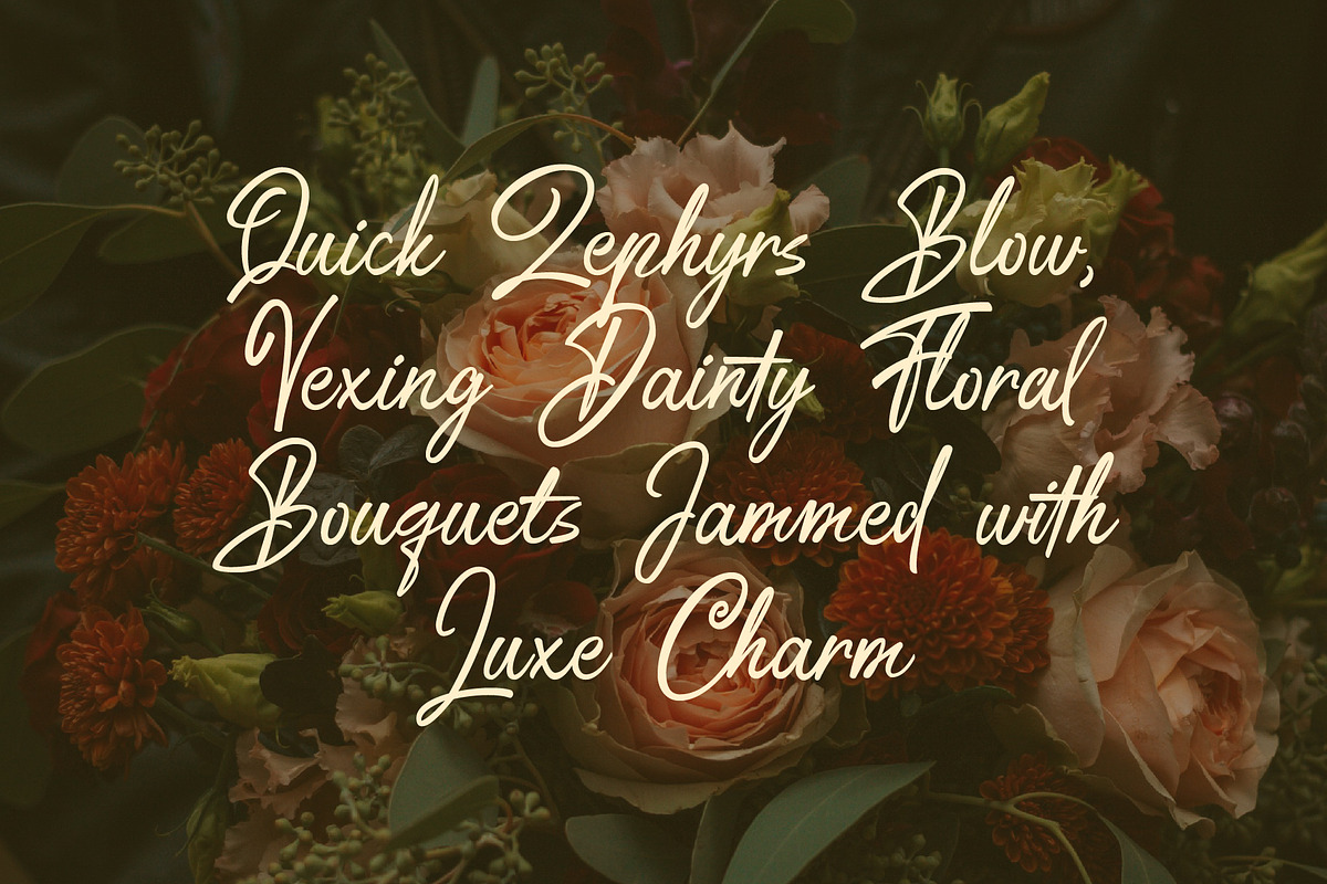 Ceylonite – Stylish Handwriting Font, a Script Font by Pokal Studio (Photo 10 of 16)