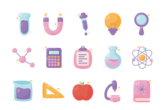 Science Illustration Set preview 4