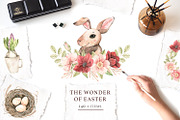 -30% Easter bunny. Spring watercolor, an Animal Illustration by Kate Macate (Thumbnail 1 of 15)