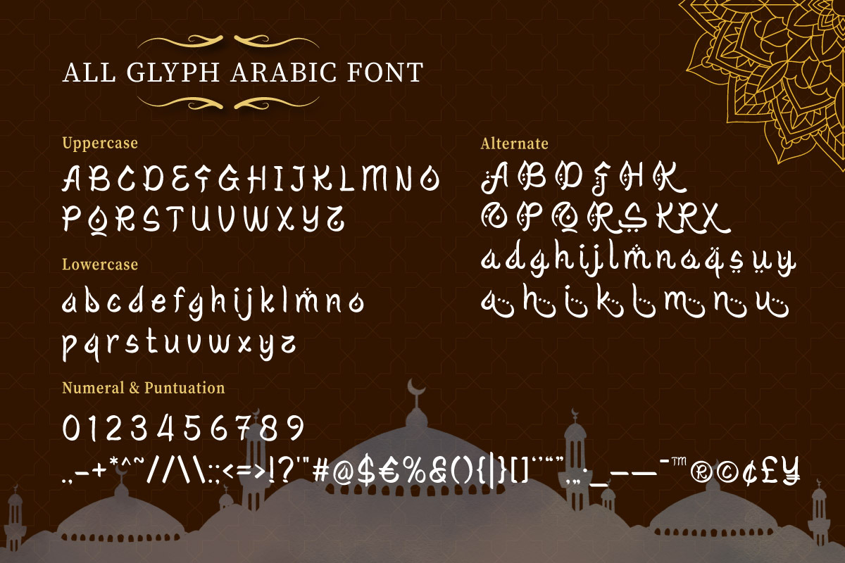 Syalbiyah - Arabic Style Font, a Handwritten Font by trabaskriya (Photo 7 of 7)