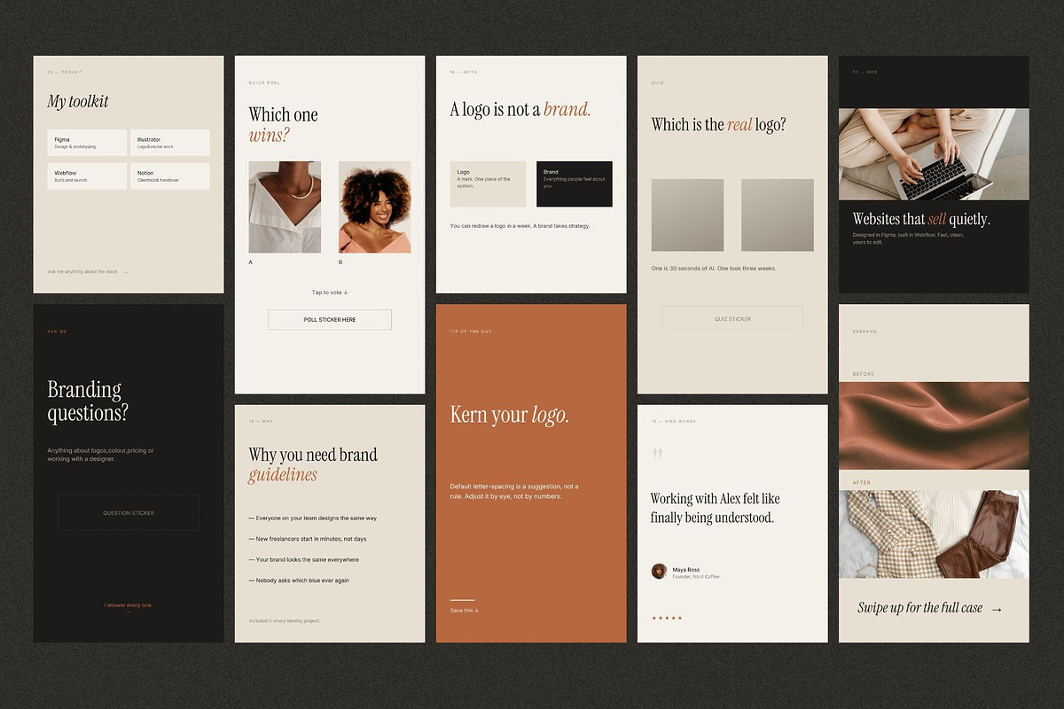 Canva Instagram Kit for Branding, a Social Media Template by Mockup Line (Photo 3 of 4)