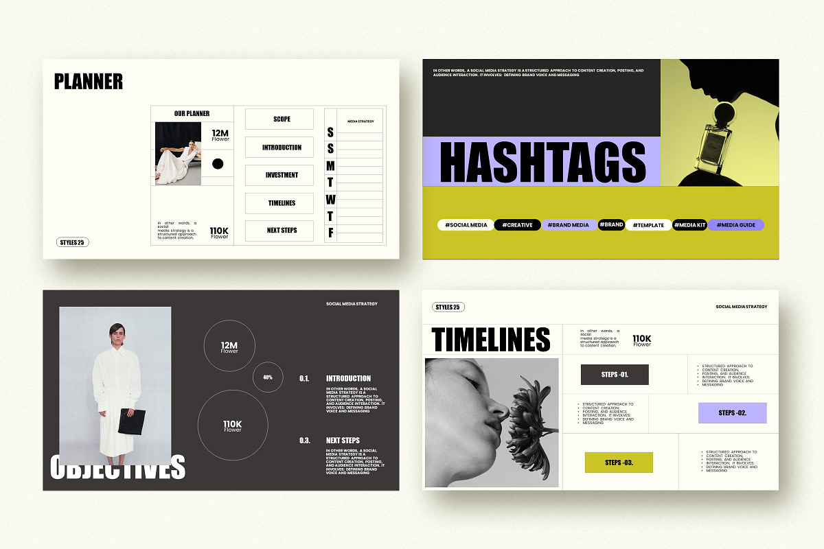 Brand Strategy Presentation Template preview 3