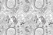32 Seamless Coloring Patterns, a Pattern Graphic by PenguinHouse (Thumbnail 14 of 14)