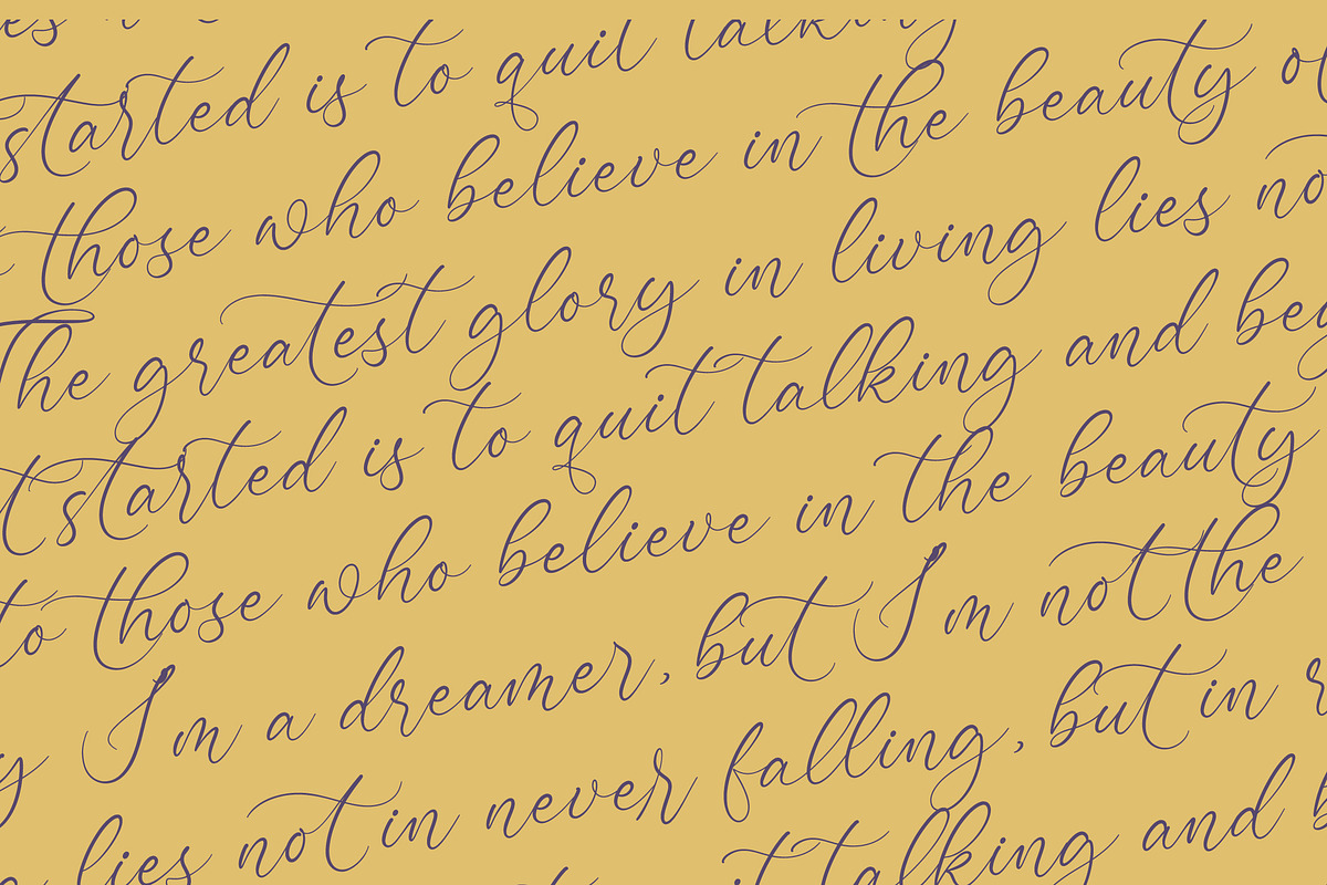 Bottonia Scottella Calligraphy Font, a Script Font by stylishtype.co (Photo 15 of 20)