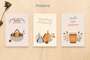 Scandinavian Autumn Collection, an Animal Illustration by Little Nordic Atelier (Thumbnail 4 of 12)