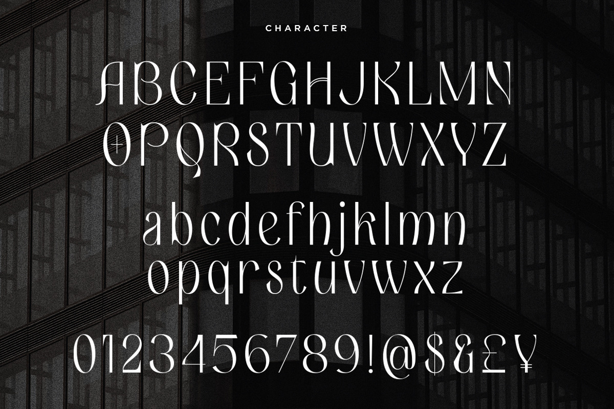 Glowsir | Modern Display, a Serif Font by Pentagonistudio (Photo 8 of 10)