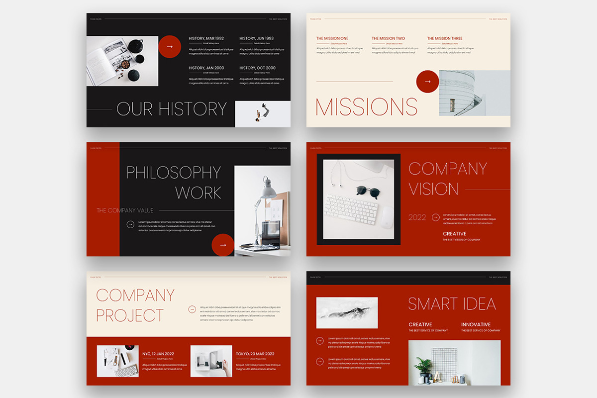 Compro Company Profile Powerpoint, a Presentation Template by kerismaker
