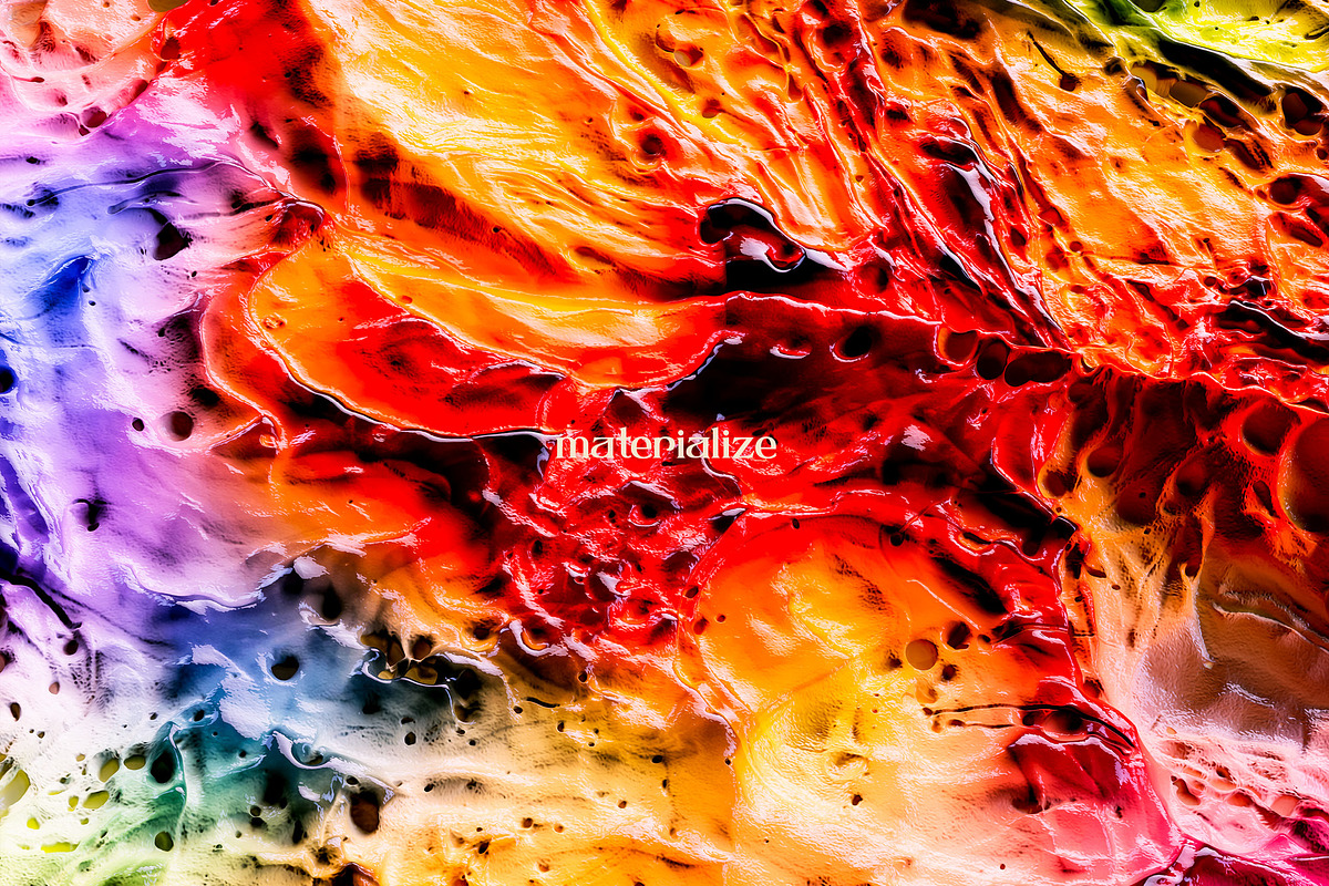 Materialize–Displaced Paint Textures, a Texture Graphic by Chroma Supply (Photo 7 of 12)