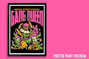 Gang Queen T-Shirt Illustration, an Animal Illustration by badsyxn (Thumbnail 4 of 5)