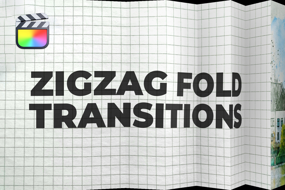 Zigzag Fold Transitions - Final Cut, a Social Media Template by iamkoltunov (Photo 2 of 4)
