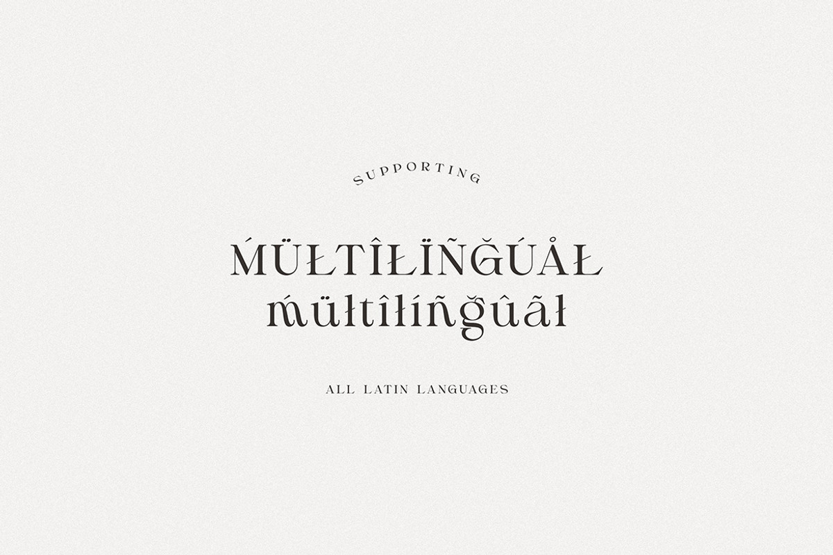 Rischa Unique Luxury Serif, a Serif Font by Cruzine (Photo 9 of 9)