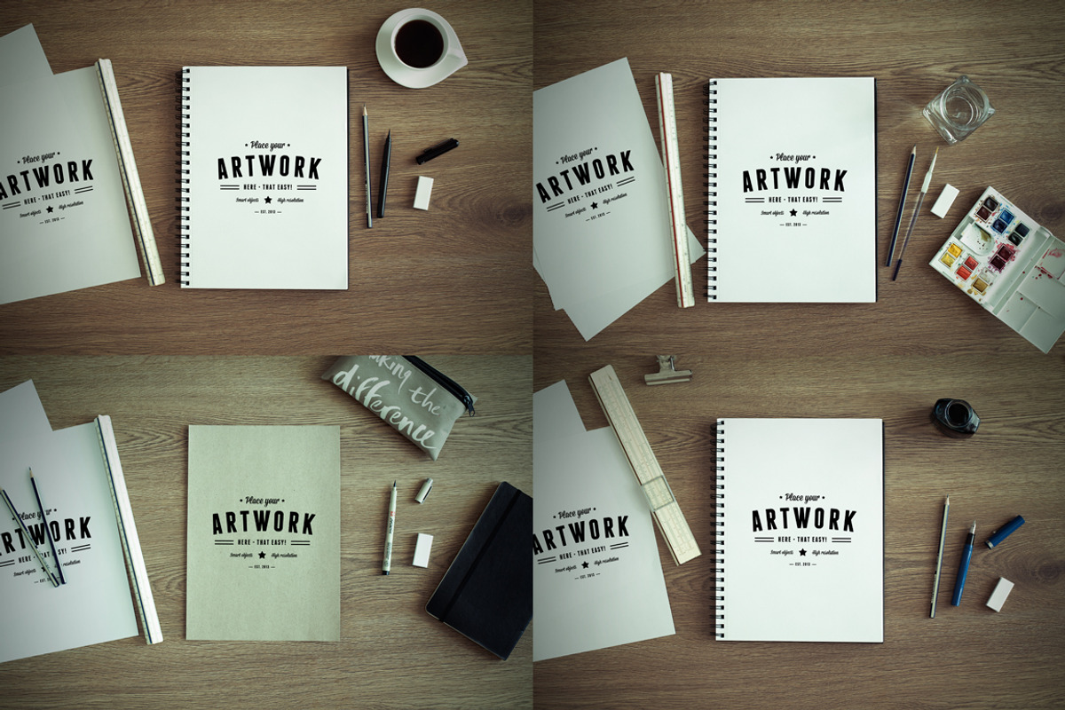 19 Artist Hero/Header Mockups, a Mockup by RAPPIDLY (Photo 4 of 5)