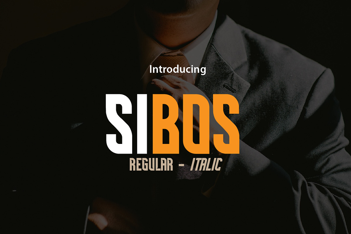 SIBOS, a Sans Serif Font by da_only_aan (Photo 2 of 6)