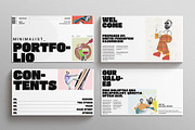 Minimal Portfolio Presentation, a Presentation Template by E-Type (Thumbnail 2 of 5)