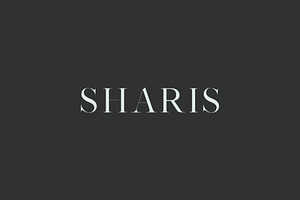 Sharis Serif 7 Font Family Pack