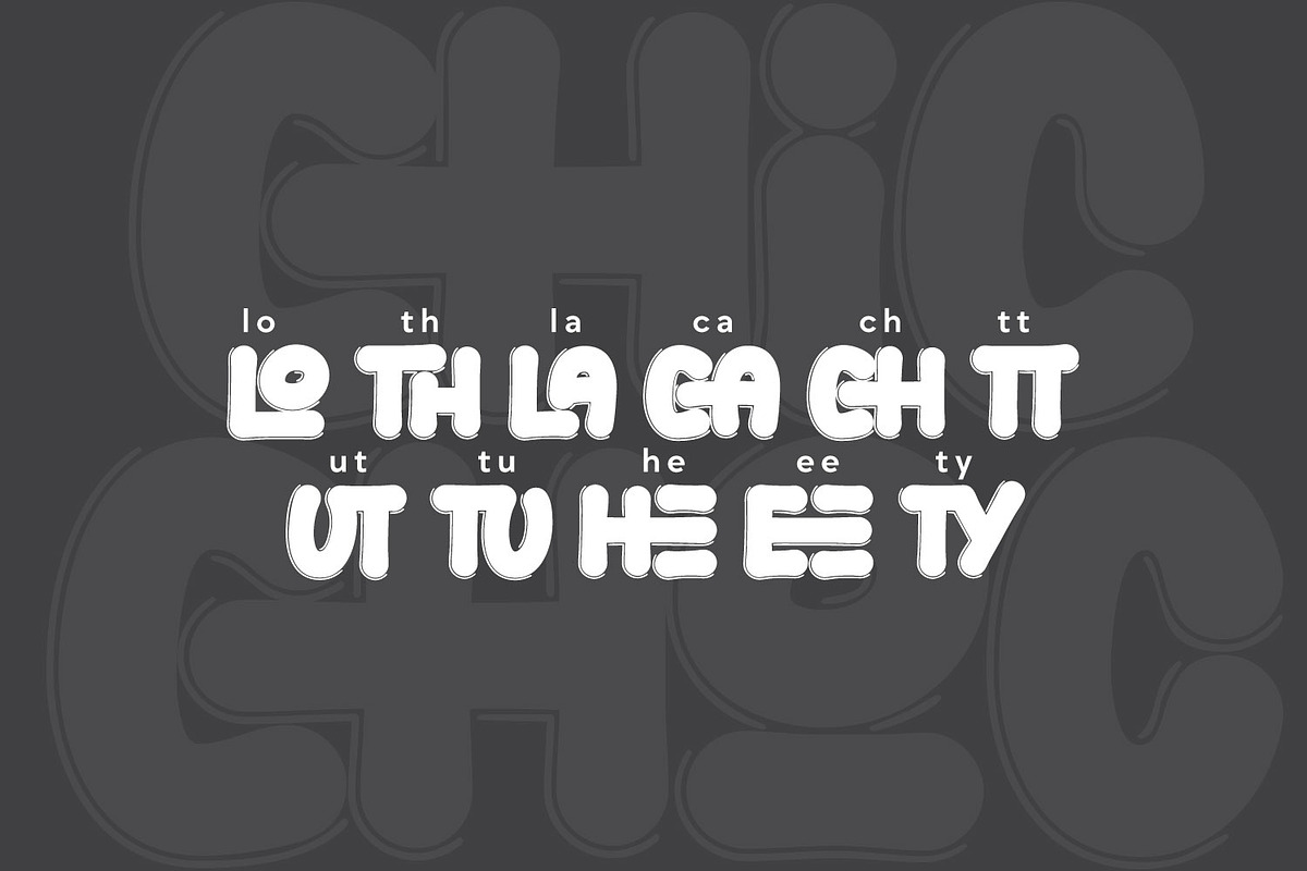 Chic Choc, a Blackletter Font by Ridha-38.lineart (Photo 9 of 12)