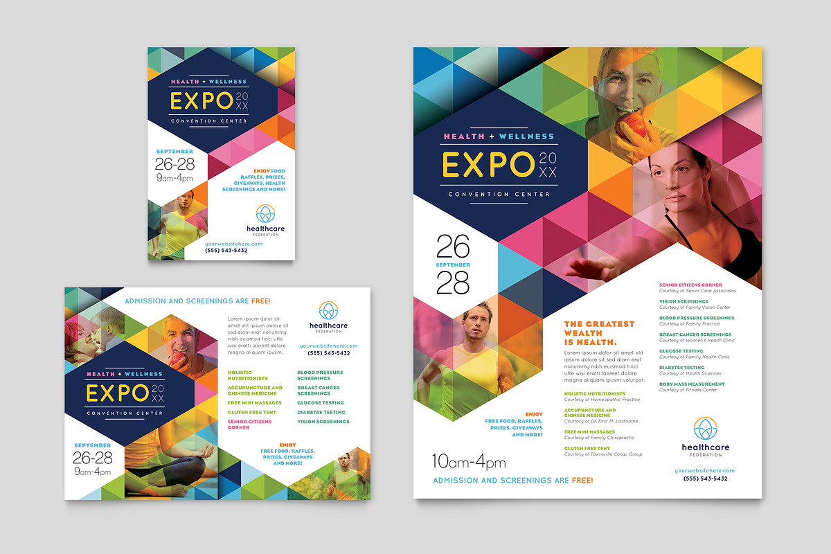 Health Fair Flyer Template, a Flyer Template by StockLayouts (Photo 3 of 3)