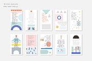 Playfulshapes. Social media template, a Social Media Template by Lera Efremova (Thumbnail 2 of 3)