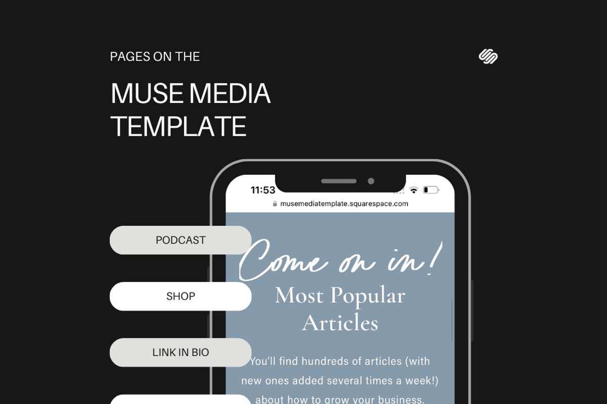 Colorful Website Theme Squarespace, a Squarespace Template by Derika Hack Studio (Photo 6 of 13)