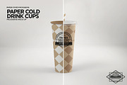 Paper Drink Cups Packaging Mockup, a Cups & Container Mockup by INCDesign (Thumbnail 15 of 17)