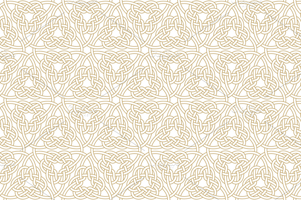 Seamless patterns in celtic style, a Pattern Graphic by RevelStockart (Photo 3 of 15)