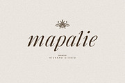 Mapalie Elegant Italic Serif, a Serif Font by Hishand Studio (Thumbnail 1 of 10)