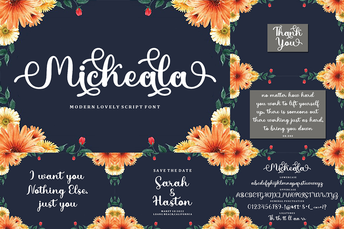 All Type Collection Font Bundle, a Script Font by Bosstype Studio (Photo 26 of 45)