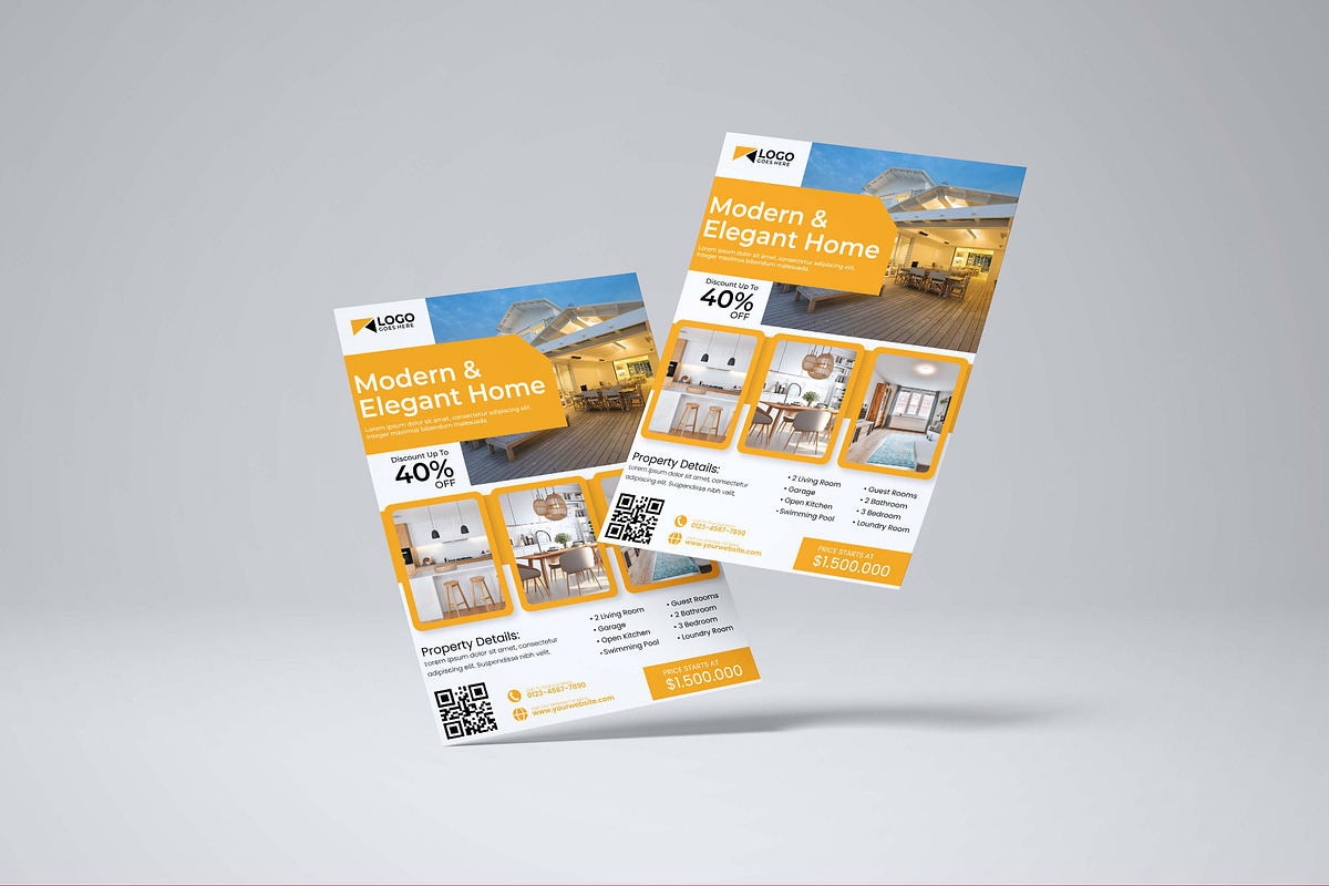 Modern and Elegant Flyer Template, a Flyer Template by Artnivora.Std