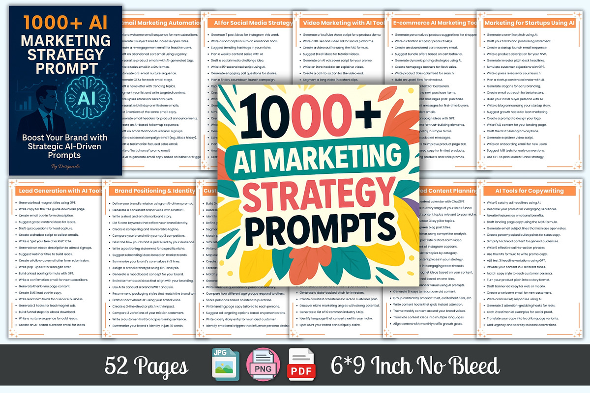 1000+ AI Marketing Strategy Prompts