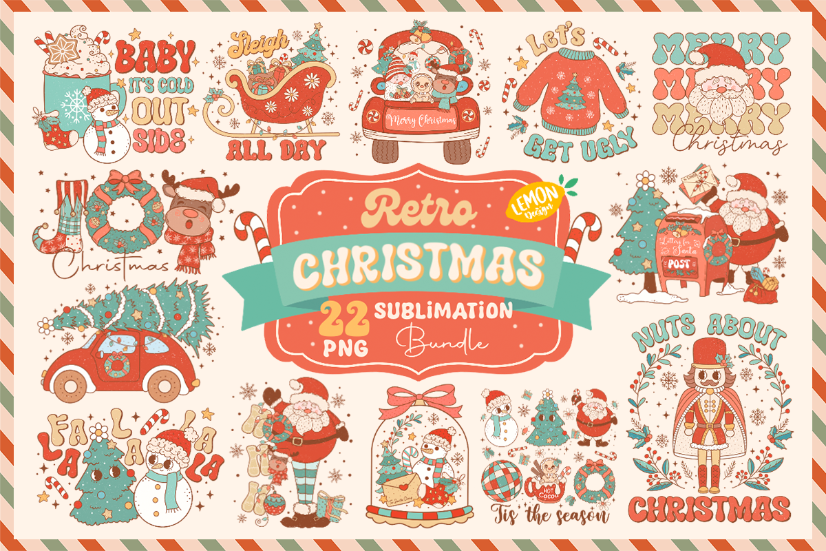 Christmas in July Mega Bundle, a Seasonal Illustration by LemonDesign (Photo 7 of 11)