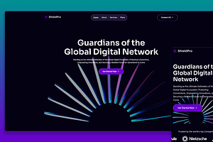 ShieldPro Figma IT Security Template, an UI Kit Template by Flow Samurai Templates