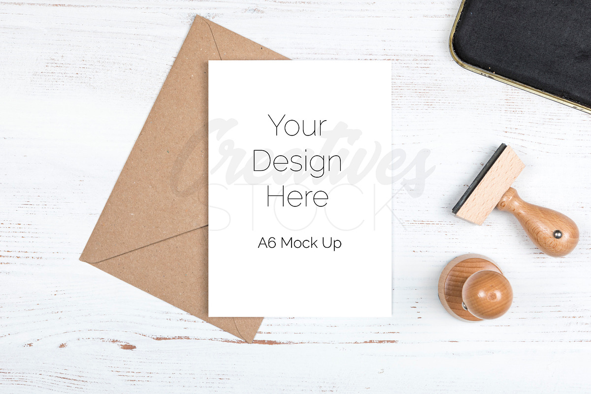 A6 Card Bundle - 8 JPEG/PSD, a Print Template by Creatives STOCK (Photo 2 of 9)