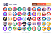 50 Rent Icons, an Outline Icon by Dighital (Thumbnail 2 of 10)
