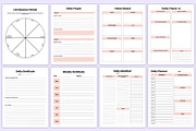 Printable Self-Care Journal Bundle, a Print Template by Mustafiz (Thumbnail 4 of 9)