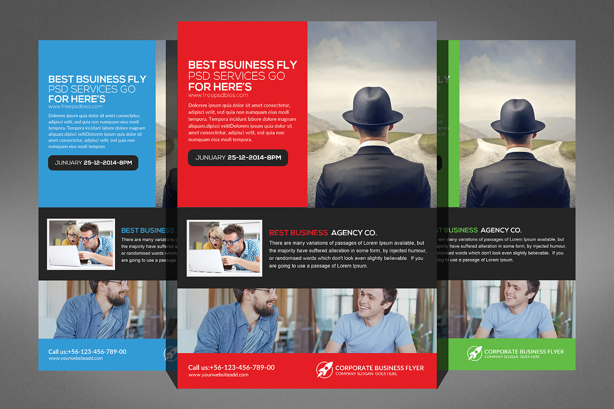 Corporate Business Flyer bundle, a Flyer Template by Graphic Templates (Photo 6 of 6)