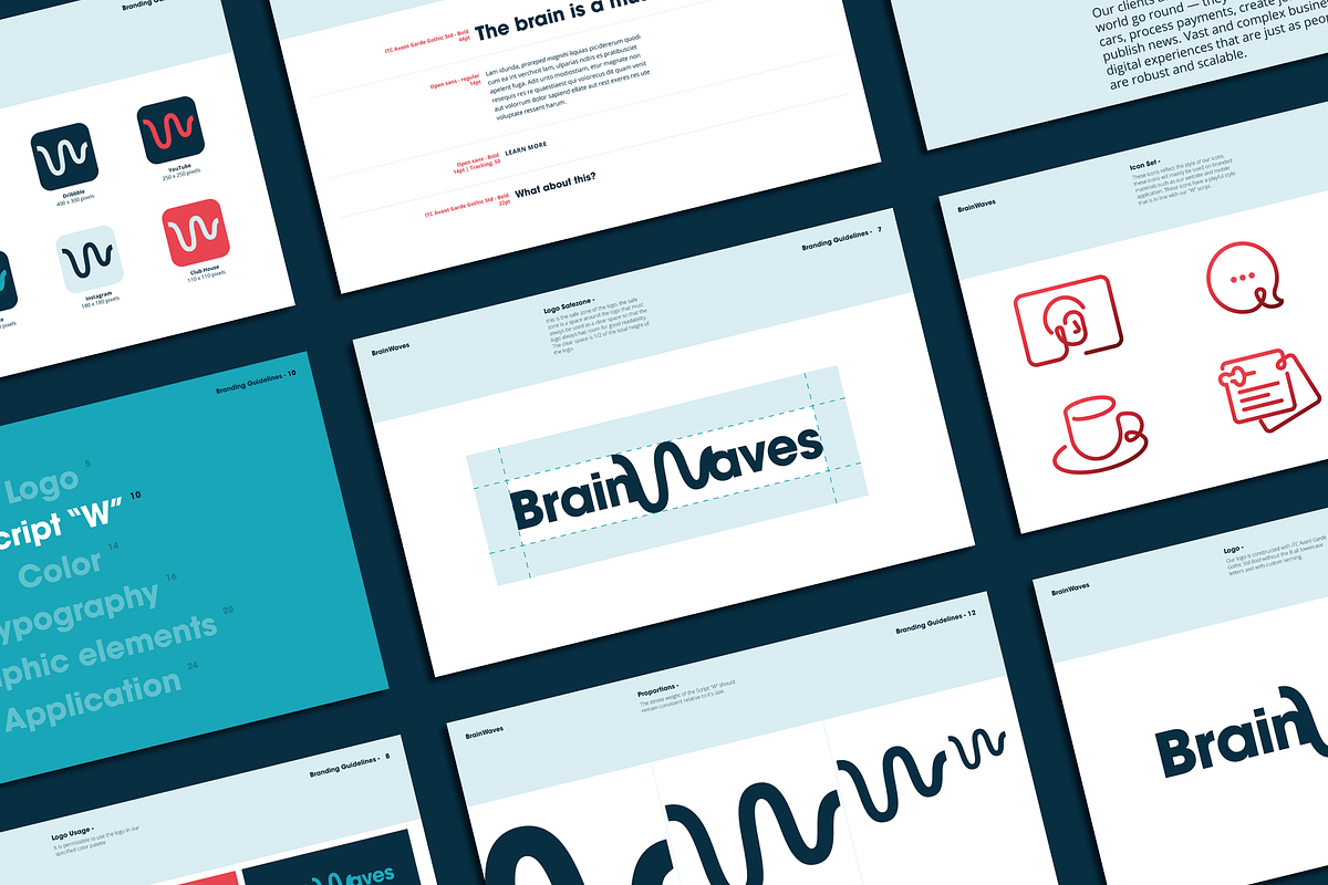 Digital | Brand Guidelines Template, a Presentation Template by Typefool's Shop (Photo 3 of 10)