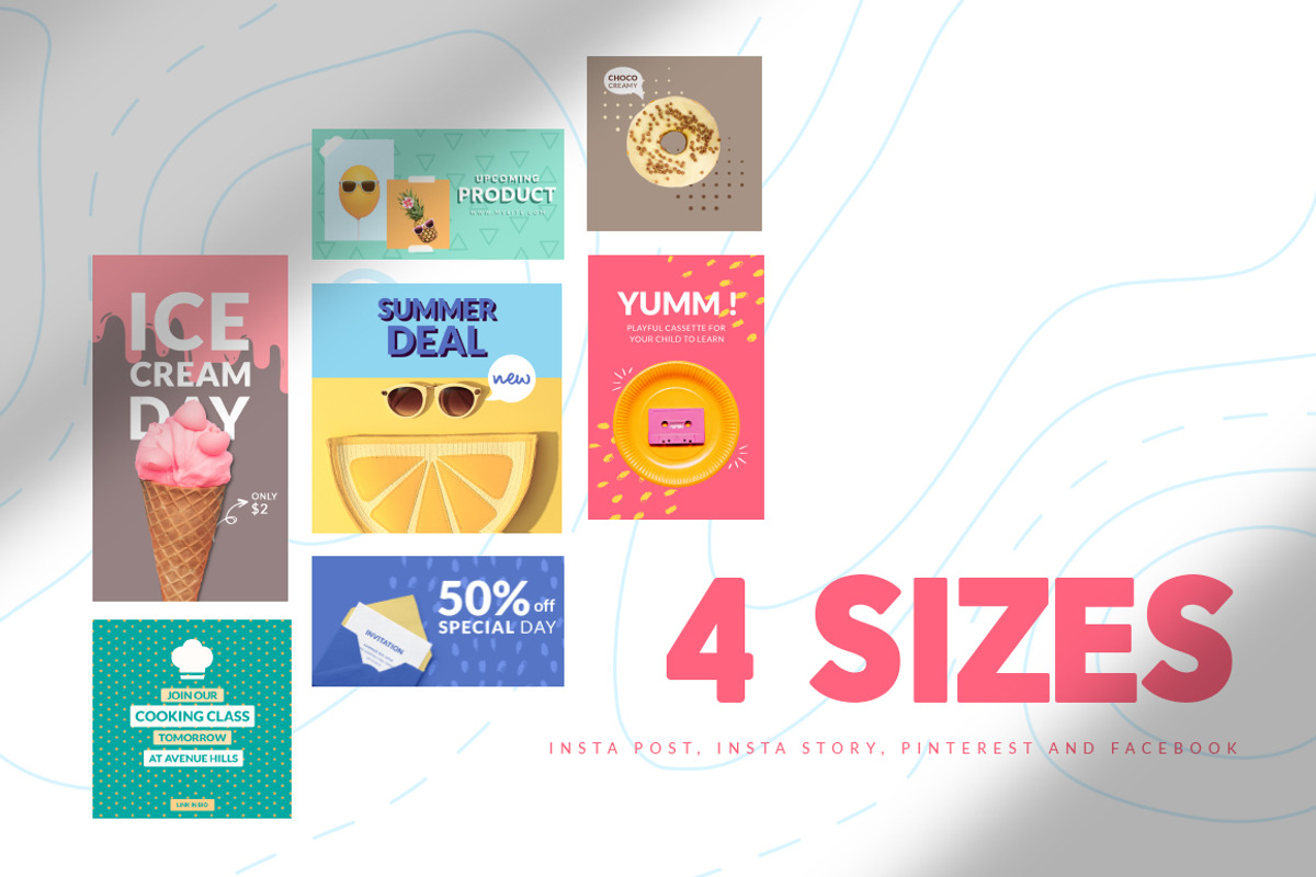 ANIMATED Colorful Social Media Pack, a Social Media Template by Eviory (Photo 3 of 15)