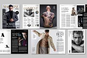 Men's Fashion Magazine Template, a Magazine Template by BrandPacks (Thumbnail 2 of 6)
